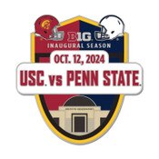 USC vs Penn State 2024 Big 10 Gameday Collector Pin